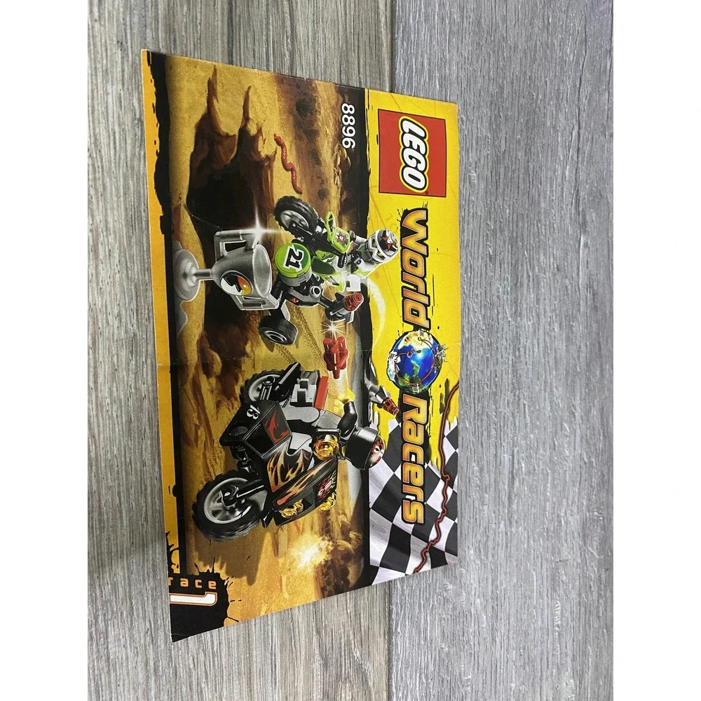LEGO World Racers 8896 Snake Canyon Instruction Manual‎ Booklet 2010 Illustrated
